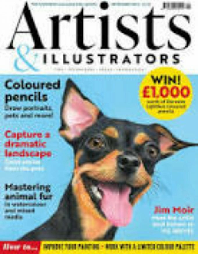 Aktuelle Ausgabe Des Artists & Illustrators Magazins. September 2022